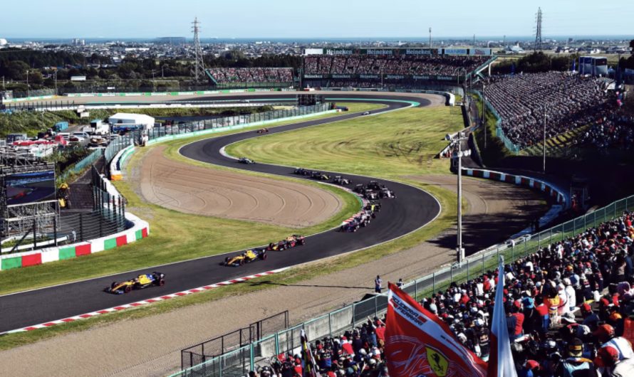 The spectacular Suzuka International Racing Course